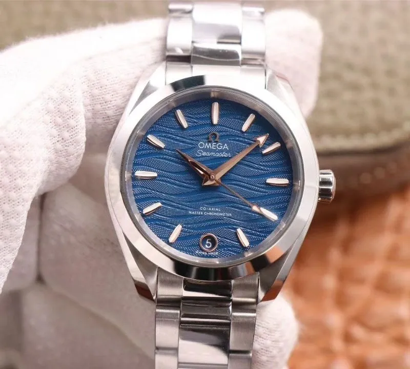 Omega Seamaster 220.10.38.20.03.002 Aqua Terra 150M VS Factory 1:1 Best Edition Replica Watch Blue Dial Swiss 8800